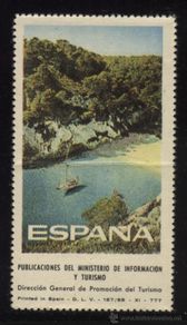 Briefmarken: S-3782- ESPAÑA. VIÑETA CON PUBLICIDAD DEL MINISTERIO DE INFORMACIÓN Y TURISMO. 1968